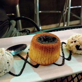 96 West - Almond Joy molten cake - New American Near Me - Brenham, Texas