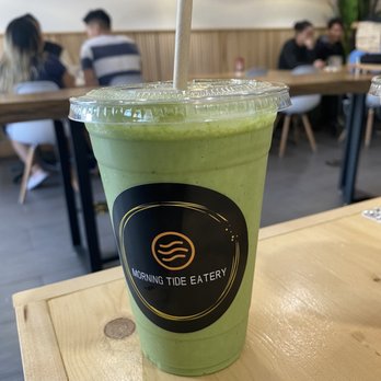Morning Tide Eatery - Green Blast Smoothie ($8) - Breakfast & Brunch Near Me - Coquitlam, British Columbia Morning Tide Eatery - Green Blast Smoothie ($8) - Breakfast & Brunch Near Me - Coquitlam, British Columbia