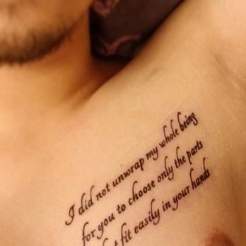 Massive Tattoo Studio - Lettering is clean and detailed - Tattoo Near Me - Las Vegas, Nevada