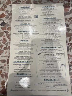 Menu photo 5 Colada Shop Arlington, VA