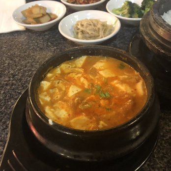 Stone Korean Restaurant - Kimchi tofu soup - Korean Near Me - Redmond, Washington Stone Korean Restaurant - Kimchi tofu soup - Korean Near Me - Redmond, Washington