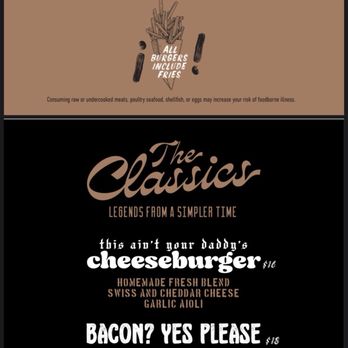 La Burguesía - Menu - Burgers Near Me - San Juan, Puerto Rico