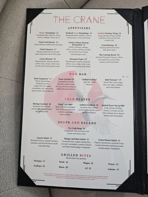 Menu photo 4 The Crane St. Petersburg, FL Menu photo 4 The Crane St. Petersburg, FL