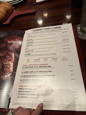 Menu photo 1 LongHorn Steakhouse Acworth, GA Menu photo 1 LongHorn Steakhouse Acworth, GA