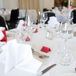 Gladstones Café Restaurant - Setup for a Wedding