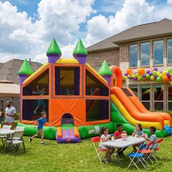 Sky High Party Rentals - Ultimate 3in1 bounce house obstacle course.