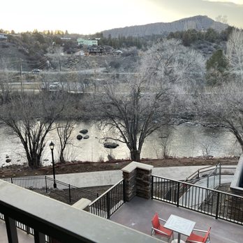 Holiday Inn Express Durango Downtown-Animas River - View from room 234 - Hotels Near Me - Durango, Colorado