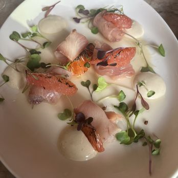 Commission Row - Hamachi Crudo* - Steakhouses Near Me - Indianapolis, Indiana
