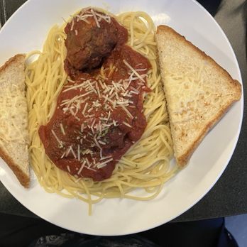 The Foundation - Spaghetti with meatballs. Not very warm or tasty. - Breakfast & Brunch Near Me - Paw Paw, Michigan The Foundation - Spaghetti with meatballs. Not very warm or tasty. - Breakfast & Brunch Near Me - Paw Paw, Michigan