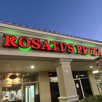 Rosati's Pizza - Parking lot signage - Pizza Near Me - Estero, Florida