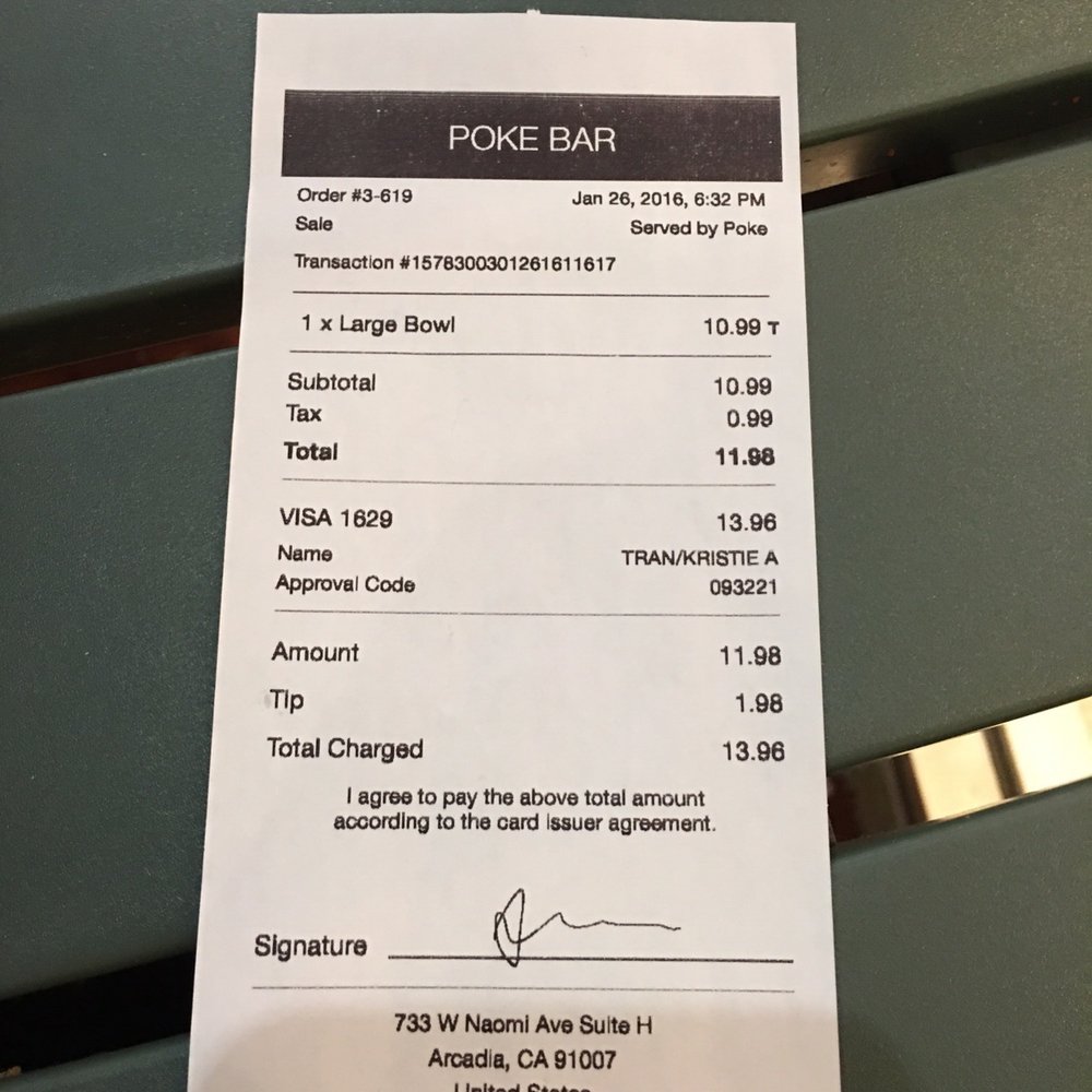 Poki Bar - Arcadia - $10.99 for a large with 5 scoops - Sushi Bars Near Me - Arcadia, California Poki Bar - Arcadia - $10.99 for a large with 5 scoops - Sushi Bars Near Me - Arcadia, California