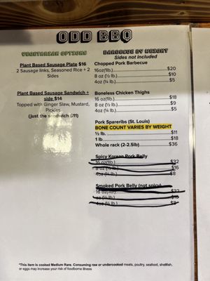 Menu photo 4 Odd BBQ Chantilly, VA