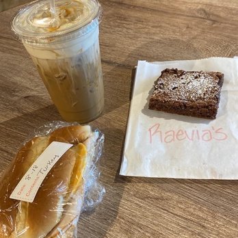 Raevia’s Cafe - turkey sub with cheese, walnut brownie, and to top it off a great iced coffee from a great barista! - Cafes Near Me - Fremont, Ohio Raevia’s Cafe - turkey sub with cheese, walnut brownie, and to top it off a great iced coffee from a great barista! - Cafes Near Me - Fremont, Ohio