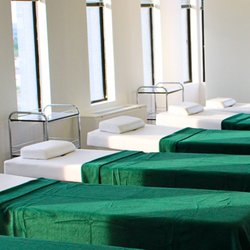 Christine Valmy International School of Esthetics & Cosmetology - Skin Care classroom in Christine Valmy International School for Esthetics & Cosmetology