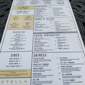 Stella Trattoria & Bar - Menu oct 2020 - Italian Near Me - Blue Point, New York Stella Trattoria & Bar - Menu oct 2020 - Italian Near Me - Blue Point, New York