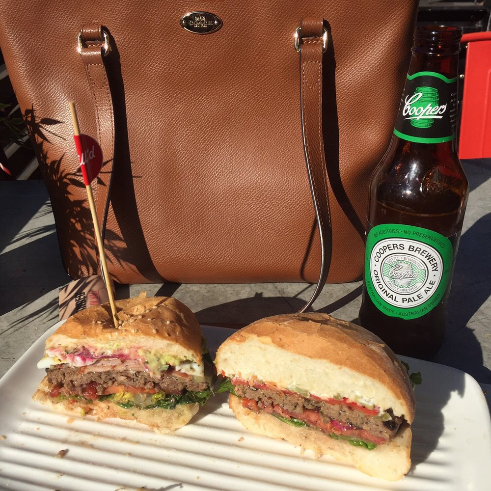 Half of the Mighty Melbourne & half of the Moroccan Lamb.