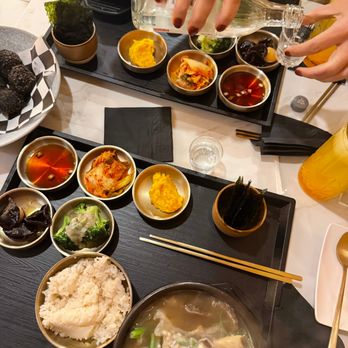 Woodam  - banchan (side dishes) - Korean Near Me - Flushing, New York