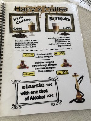 Menu photo 1 Harrys Bar Arona, TF