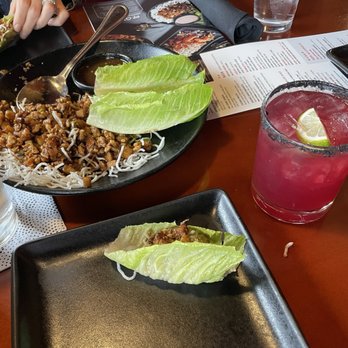 P.F. Chang's - Chang's Chicken Lettuce Wraps with Margarita - Chinese Near Me - Maple Grove, Minnesota