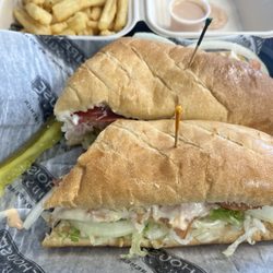 Club sub and their new fries