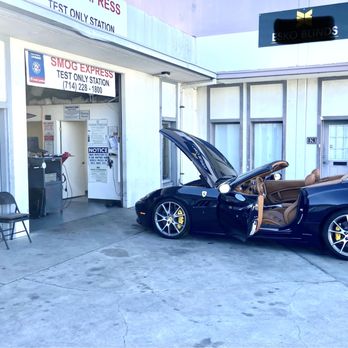 Smog Express - Ferrari California - Smog Check Stations Near Me - Buena Park, California Smog Express - Ferrari California - Smog Check Stations Near Me - Buena Park, California