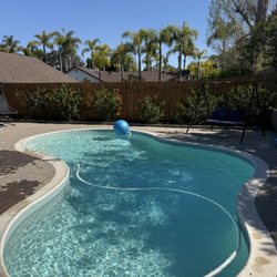 Oasis Pool Care - Green to clean complete!
