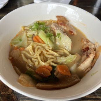 Ani Ramen House - Vegan Ramen Bowl with chicken - Cocktail Bars Near Me - Jersey City, New Jersey