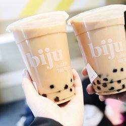 Biju Bubble Tea Room - Hong Kong Milk Tea + Assam Black Milk Tea