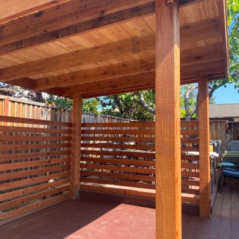 Manny's Fence Services - Roofed pergola. - Fences & Gates Near Me - San Leandro, California