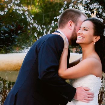 Jerry Padgett Photography - Bride and Groom at the fountain. - Event Photography Near Me - Gainesville, Florida