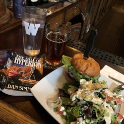 Big Time Brewing Company - Brewpub burger with a side of house salad!