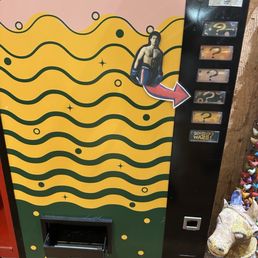 Mystery soda machine