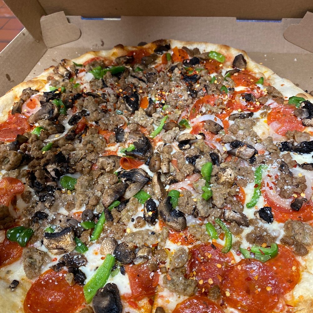 Works!! Looks great! Can't wait to dig in Salvatore Special Pizza - Large   16"
