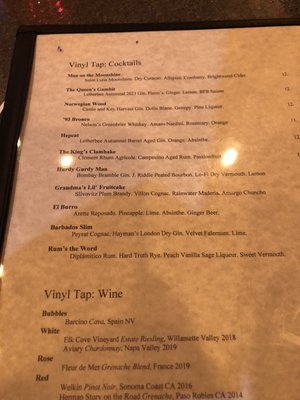 Menu photo 5 Vinyl Tap Nashville, TN Menu photo 5 Vinyl Tap Nashville, TN
