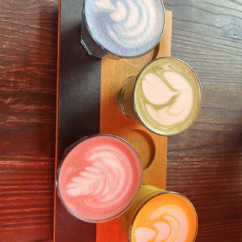 Foreigner - Latte flight - Breakfast & Brunch Near Me - San Mateo, California