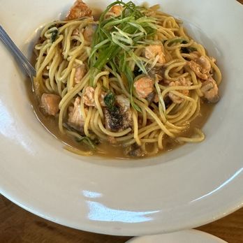 Ozen - Miso Salmon Pasta - Ramen Near Me - Rancho Cucamonga, California Ozen - Miso Salmon Pasta - Ramen Near Me - Rancho Cucamonga, California