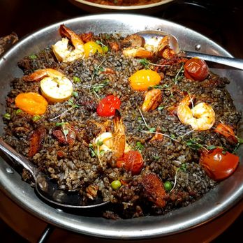 Havana - Squid ink paella - Latin American Near Me - Vancouver, British Columbia Havana - Squid ink paella - Latin American Near Me - Vancouver, British Columbia