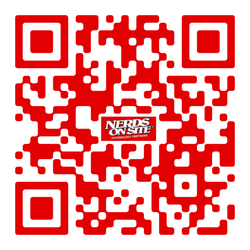 Nerds On Site - SAVE & SCAN ME!