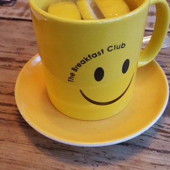 The Breakfast Club - Lemon and Ginger Tea. - American Near Me - London, XGL The Breakfast Club - Lemon and Ginger Tea. - American Near Me - London, XGL