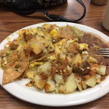 Mini Cafe - This is the Chiliquillies breakfast with the best beans I have had in years! $5.50 and $1.50 for coffee. I'll be back! - Mexican Near Me - Santa Ana, California Mini Cafe - This is the Chiliquillies breakfast with the best beans I have had in years! $5.50 and $1.50 for coffee. I'll be back! - Mexican Near Me - Santa Ana, California