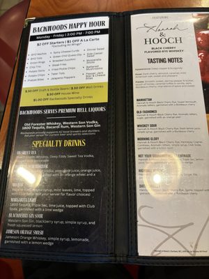 Menu photo 1 Backwoods Bar & Grill Payson, AZ