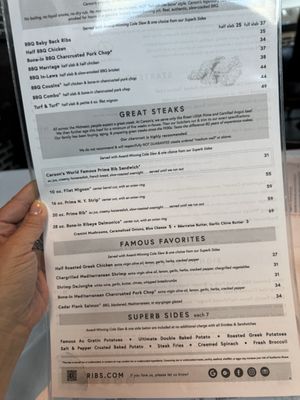 Menu photo 1 Carson's - Deerfield Deerfield, IL Menu photo 1 Carson's - Deerfield Deerfield, IL