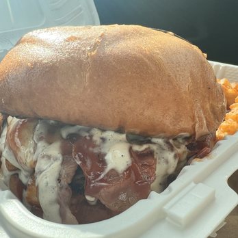 Double B's Burgers - Single Western Ranch Burger - Burgers Near Me - Modesto, California