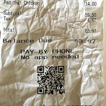 P.F. Chang's - Sorry for the crumpled bill, but it came in without a bill holder. - Chinese Near Me - Durham, North Carolina P.F. Chang's - Sorry for the crumpled bill, but it came in without a bill holder. - Chinese Near Me - Durham, North Carolina