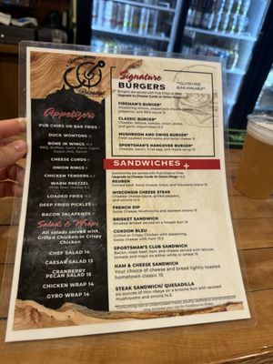 Menu photo 1 Sportsman’s Reloaded New Glarus, WI Menu photo 1 Sportsman’s Reloaded New Glarus, WI