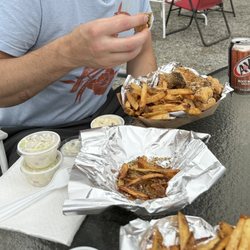 The Fish Basket - 1/2 lb fish and chips