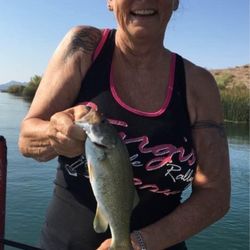 Ron's Fishing Guide Service - This is the first fish I caught.