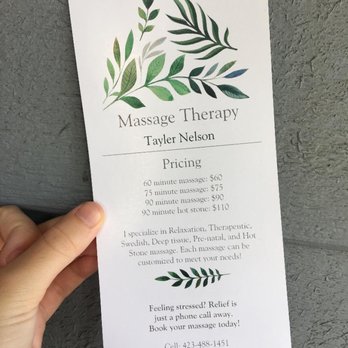 Tayler Nelson, LMT - Massage Therapy Near Me - Chattanooga, Tennessee Tayler Nelson, LMT - Massage Therapy Near Me - Chattanooga, Tennessee