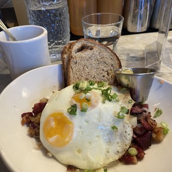 Friedman's - Pastrami Hash and coffee. - Breakfast & Brunch Near Me - New York, New York