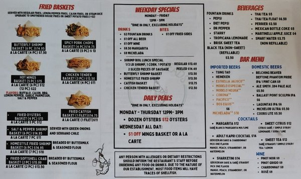 Menu photo 2 Shrimp Heads San Diego, CA Menu photo 2 Shrimp Heads San Diego, CA